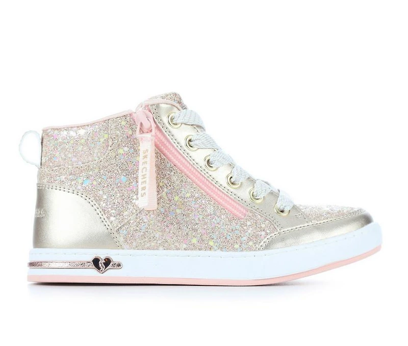 Girls' Skechers Street Little Kid & Big Shoutout Glitter Queen Sneakers