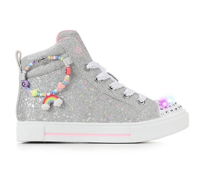Girls' Skechers Little Kid Twinkle Sparks Charm Bestie Light-Up Shoes