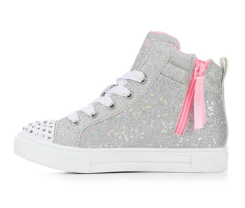 Girls' Skechers Little Kid Twinkle Sparks Charm Bestie Light-Up Shoes