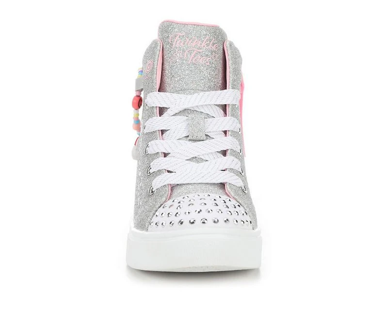 Girls' Skechers Little Kid Twinkle Sparks Charm Bestie Light-Up Shoes