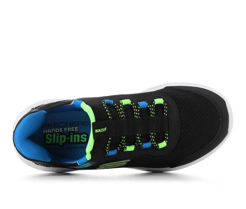 Boys' Skechers Boys Bounder Brisk Burst Slip-Ins Running Shoes