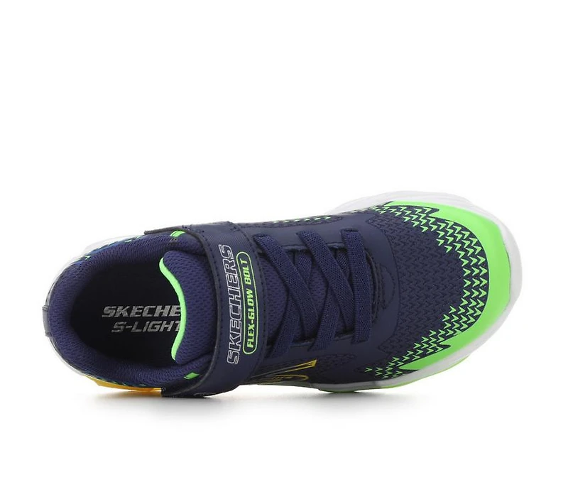 Boys' Skechers Little Kid & Big Flex Glow Bolt Light-Up Shoes