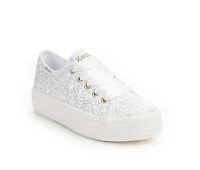Girls' Keds Little Kid & Big Triple Up Glitter Celebrations Platform Sneakers