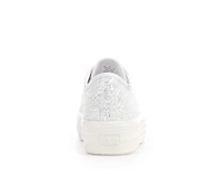 Girls' Keds Little Kid & Big Triple Up Glitter Celebrations Platform Sneakers