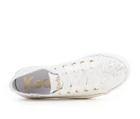 Girls' Keds Little Kid & Big Triple Up Glitter Celebrations Platform Sneakers