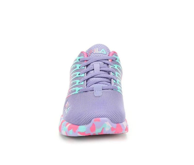 Girls' Fila Little Kid & Big Wanderun 2 Mashup Bungee Running Shoes