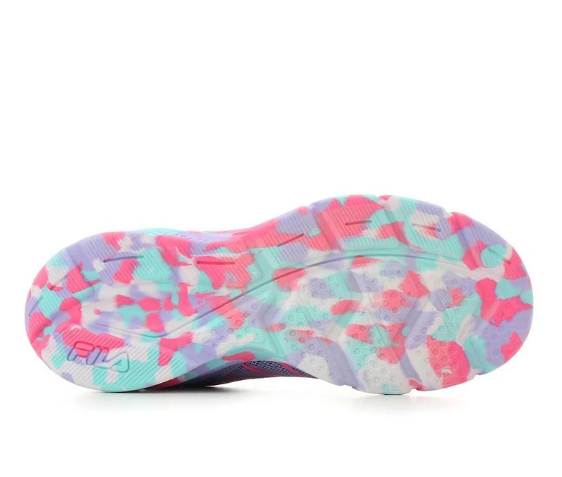 Girls' Fila Little Kid & Big Wanderun 2 Mashup Bungee Running Shoes
