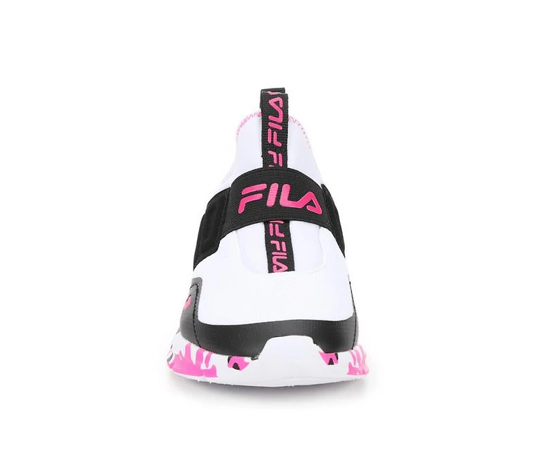 Girls' Fila Little Kid & Big Landbuzzer Camo Running Shoes