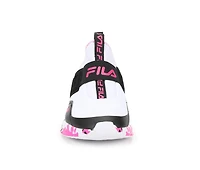 Girls' Fila Little Kid & Big Landbuzzer Camo Running Shoes