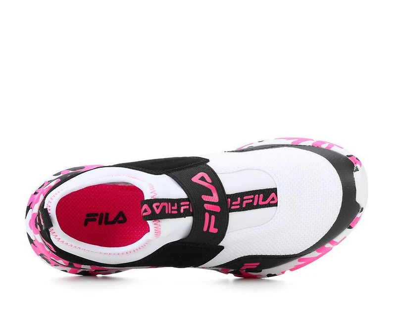 Girls' Fila Little Kid & Big Landbuzzer Camo Running Shoes