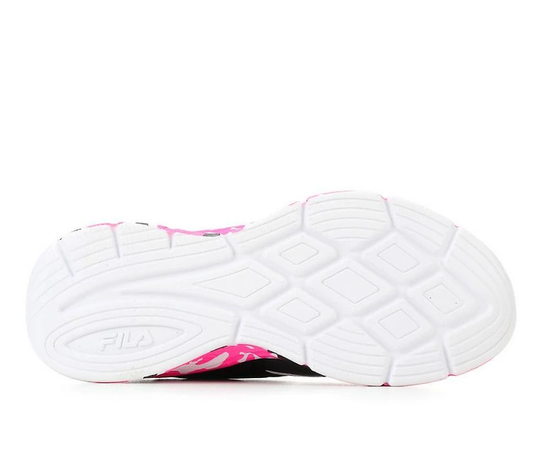 Girls' Fila Little Kid & Big Landbuzzer Camo Running Shoes