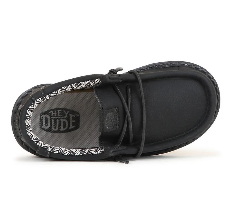Boys' HEYDUDE Toddler Wally Classic Casual Shoes