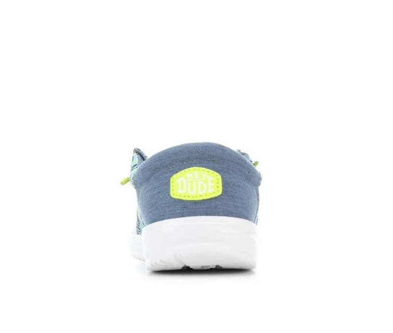 Boys' HEYDUDE Little Kid & Big Wally Funk Graffiti Casual Shoes