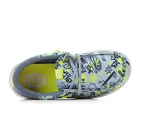 Boys' HEYDUDE Little Kid & Big Wally Funk Graffiti Casual Shoes