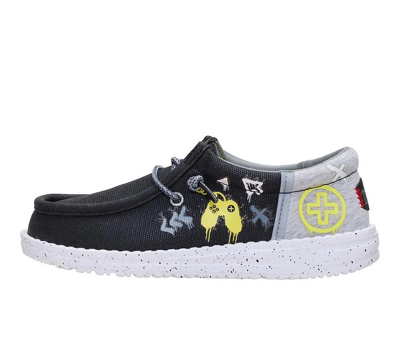 Boys' HEYDUDE Little Kid & Big Wally Funk Graffiti Casual Shoes