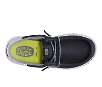 Boys' HEYDUDE Little Kid & Big Wally Funk Graffiti Casual Shoes