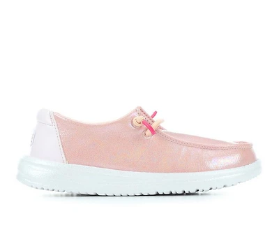 Girls' HEYDUDE Little Kid & Big Wendy Iridescent Sparkle Casual Shoes