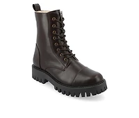Women's Journee Collection Aaley Combat Boots