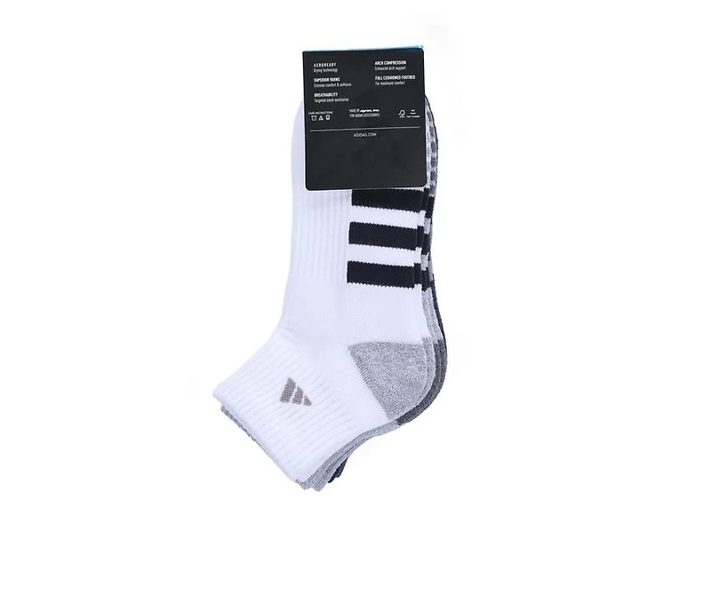 Adidas 3 Pack Cushion Quarter Socks