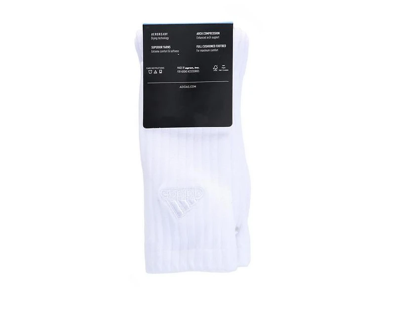 Adidas 3 Pack Mens Cushion Crew Socks