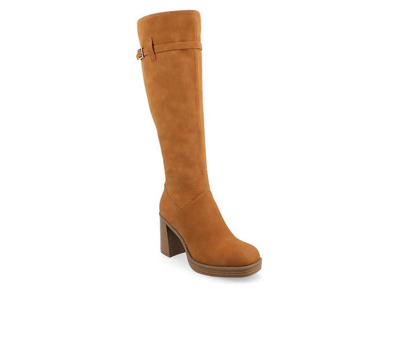 Women's Journee Collection Letice Wide Width Calf Knee High Boots