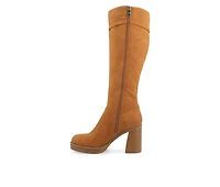 Women's Journee Collection Letice Wide Width Calf Knee High Boots