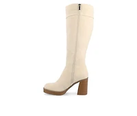 Women's Journee Collection Letice Wide Width Extra Calf Knee High Boots