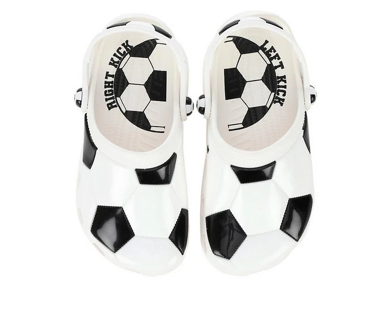 Kids' Crocs Little Kid Classic Soccer Ball Clogs