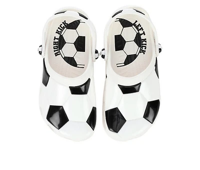 Kids' Crocs Little Kid Classic Soccer Ball Clogs