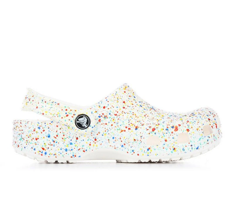 Kids' Crocs Little Kids Classic Paint Splatter Clog