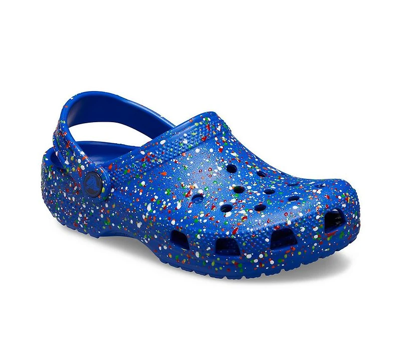 Kids' Crocs Little Kids Classic Paint Splatter Clog