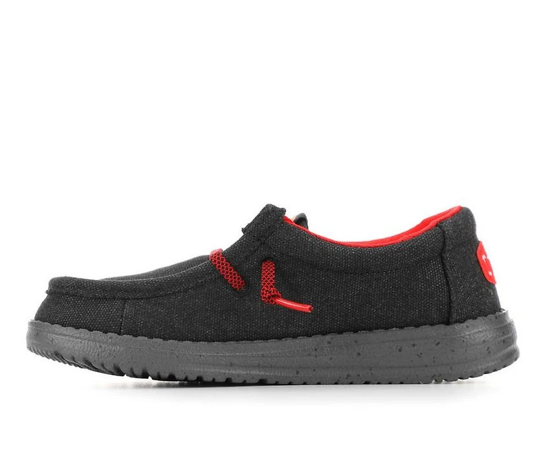 Boys' HEYDUDE Little Kid Wally Hot Wheels Casual Shoes