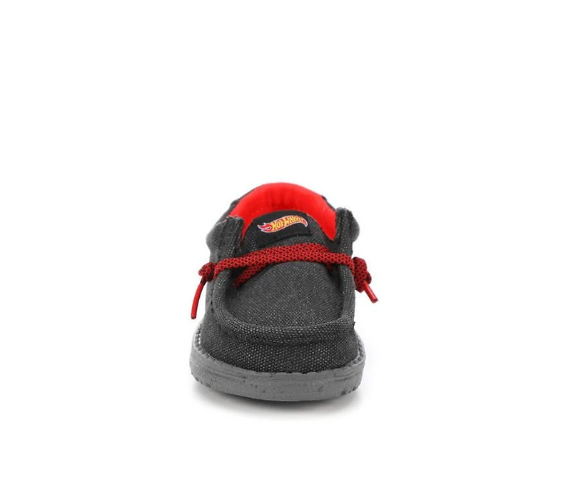 Boys' HEYDUDE Toddler Wally Hot Wheels Casual Shoes