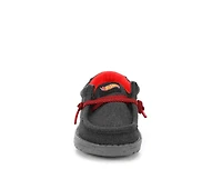Boys' HEYDUDE Toddler Wally Hot Wheels Casual Shoes