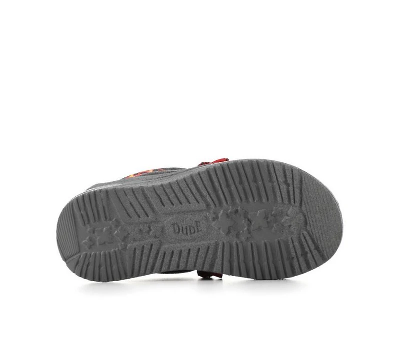 Boys' HEYDUDE Toddler Wally Hot Wheels Casual Shoes