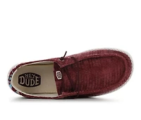 Women's HEYDUDE Wendy Corduroy Leo Casual Shoes