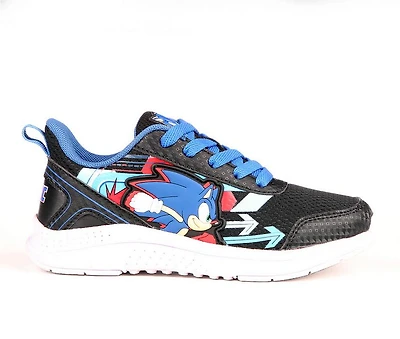 Boys' Nickelodeon Little Kid & Big Sonic Hedghog Sneakers