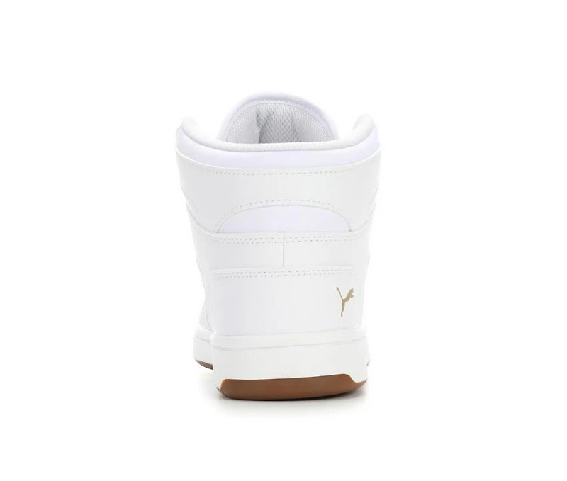 Girls' Puma Big Kid Rebound Layup Shine Bright Jr High Top Sneakers