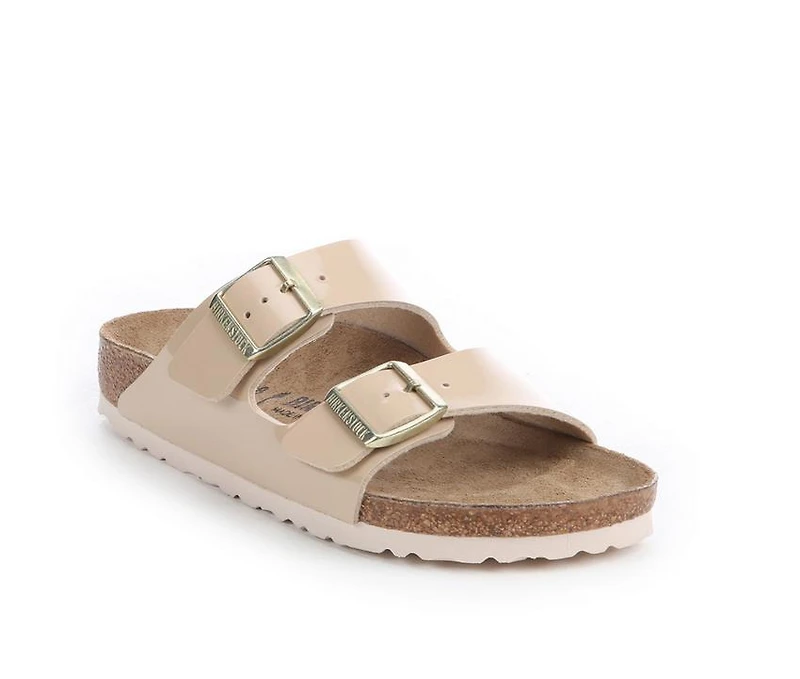 Women's Birkenstock Arizona Patent Footbed Sandals