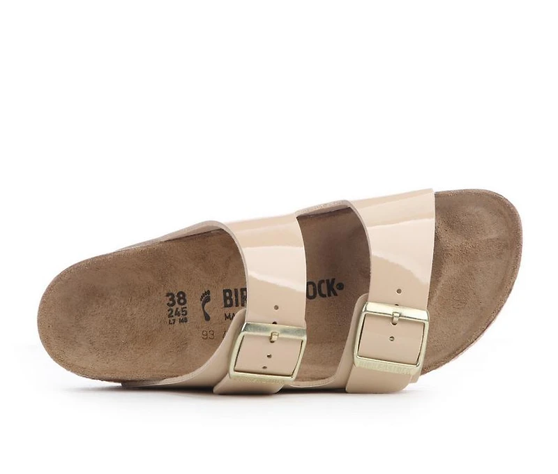 Women's Birkenstock Arizona Patent Footbed Sandals