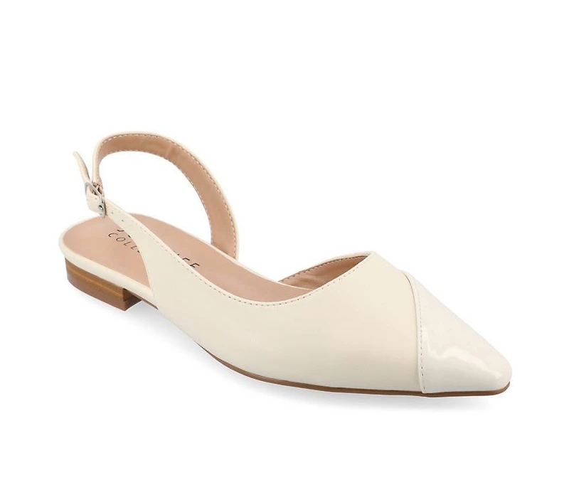 Women's Journee Collection Daphnne Slingback Flats