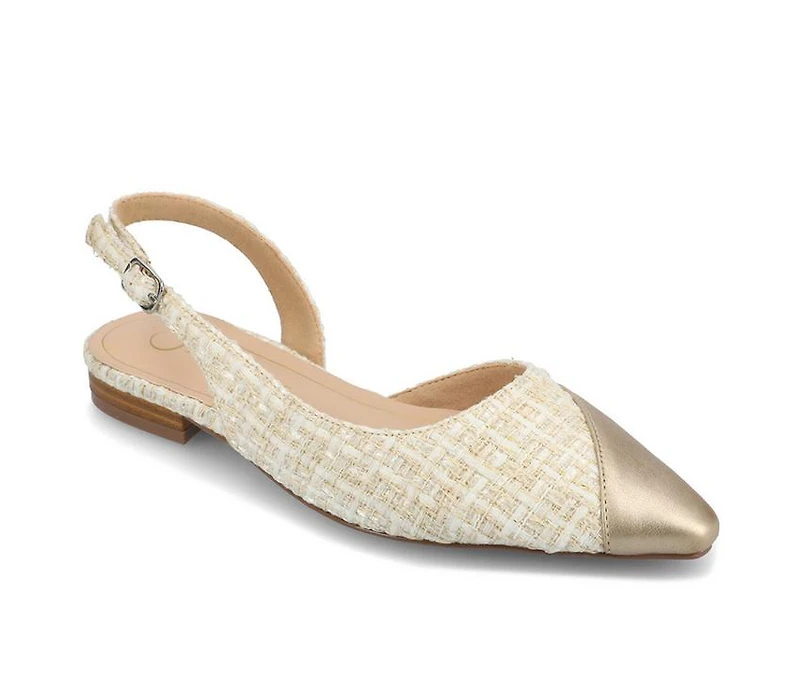 Women's Journee Collection Daphnne Slingback Flats