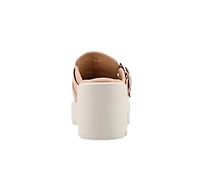 Women's Journee Collection Brydie Platform Heeled Mules
