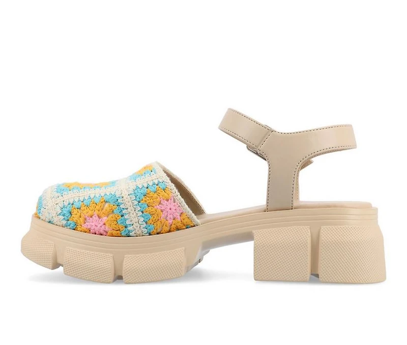 Women's Journee Collection Dorit Platform Sandals