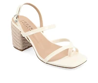 Women's Journee Collection Olivina Espadrille Block Heel Sandals