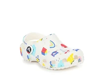 Kids' Crocs Infant & Toddler Classic Doodle Print Clogs