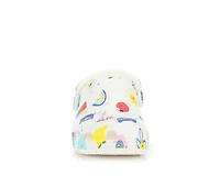 Kids' Crocs Infant & Toddler Classic Doodle Print Clogs