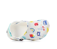 Kids' Crocs Infant & Toddler Classic Doodle Print Clogs
