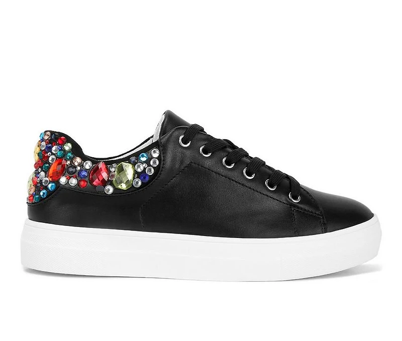 Women's London Rag Gems Diamante Fashion Sneakers