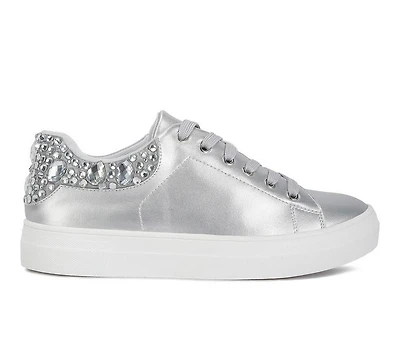 Women's London Rag Gems Diamante Fashion Sneakers